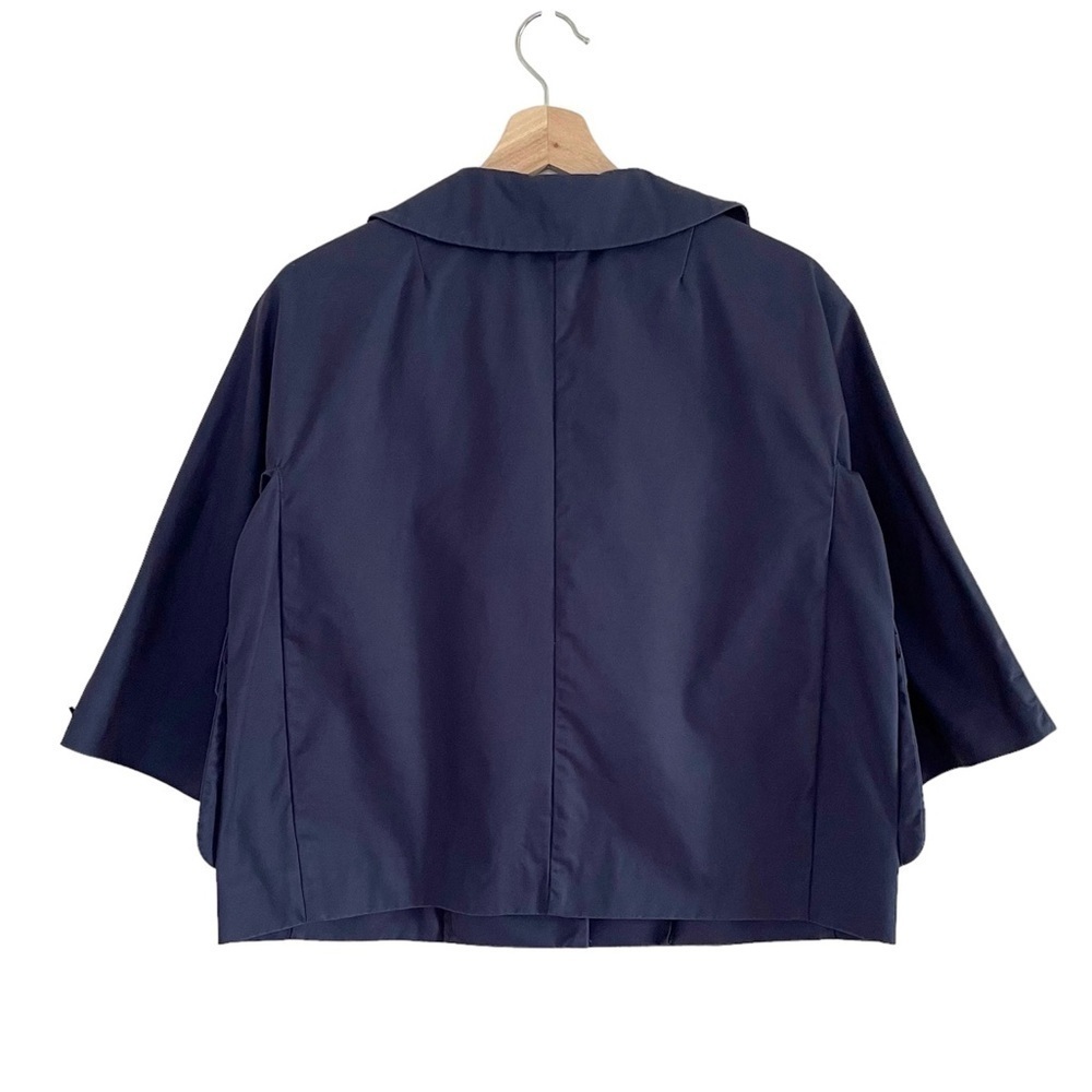 Sofie D’hoore Boxy Cropped Button Front Cotton Ja… - image 3